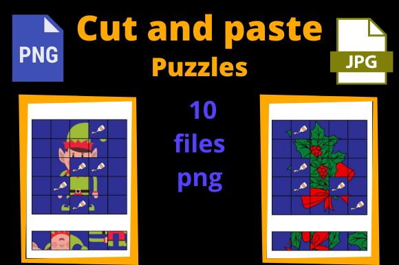 Cut and Paste 10 Puzzles for KDP Xmas: Capturing a High-Potential Holiday Niche