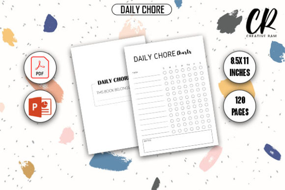 Daily Chore Chart - KDP Interior: Streamlining Low-Content Publishing with Ready-to-Use Assets