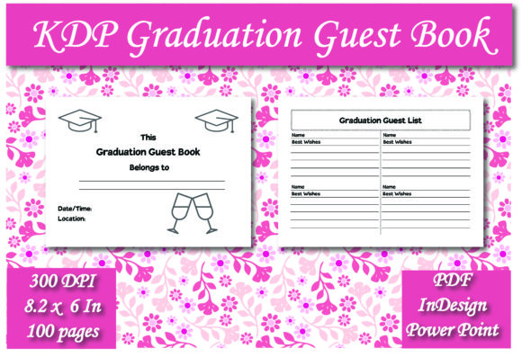 Designing the Perfect KDP Graduation Guest Book Interior: Formats, Dimensions, and Layout Strategy