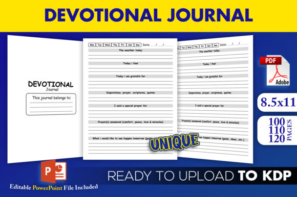 Devotional Journal KDP Interior Template: A Practical Asset for Low-Content Publishers