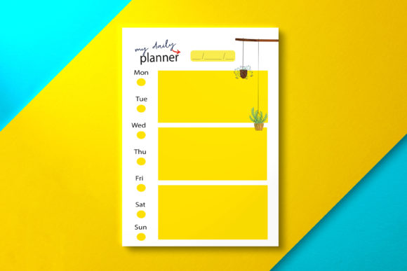 Evaluating the Daily Planner Yellow for Personal and Commercial Use