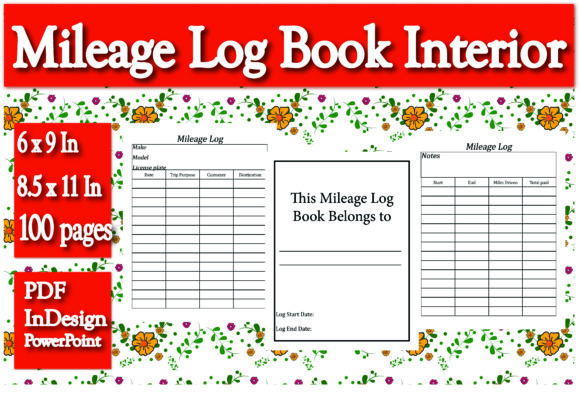 Evaluating the KDP Mileage Log Book Interior for Self-Publishing
