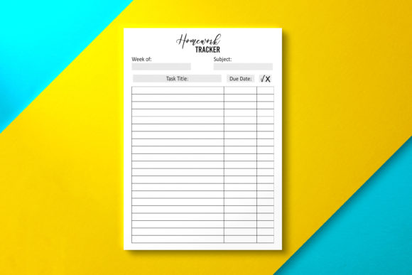 Evaluating the Student Homework Tracker Black for Academic Organization