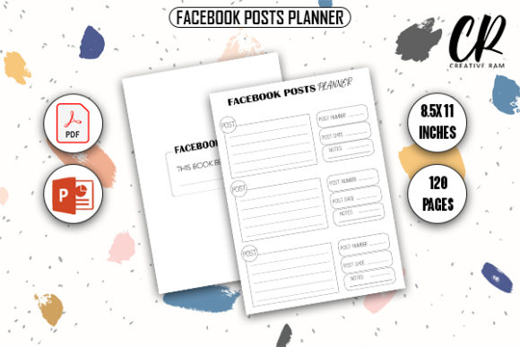 Facebook Posts Planner - KDP Interior: A Practical Resource for Publishers and Creators