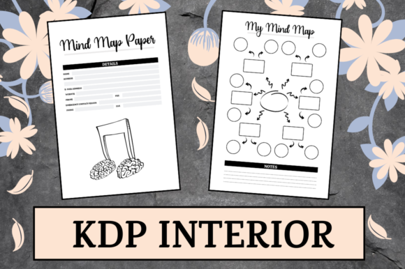 Mind Map Paper KDP Interior: Streamline Publishing