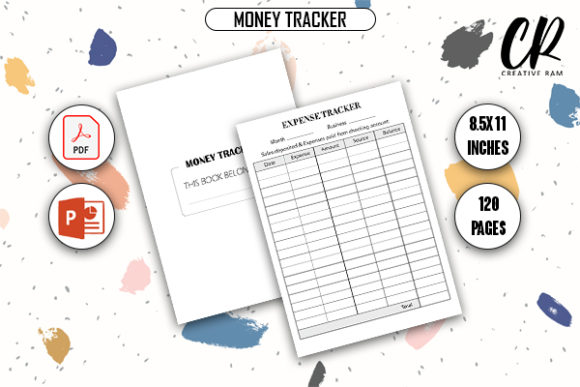 Money Tracker KDP Interior: Ready-to-Publish Template