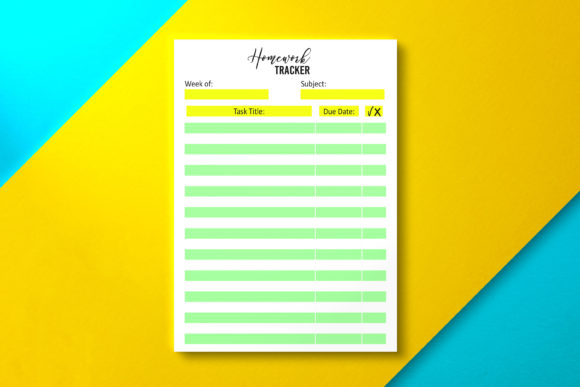 Student Homework Tracker Green: Choosing the Right Format and Avoiding Common Planning Mistakes